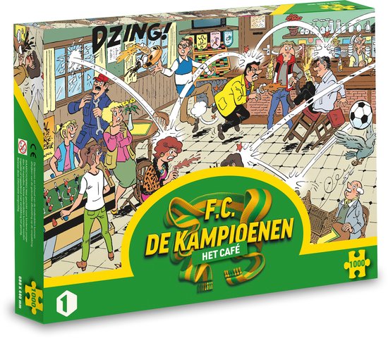 Foto: F c de kampioenen puzzel het cafe