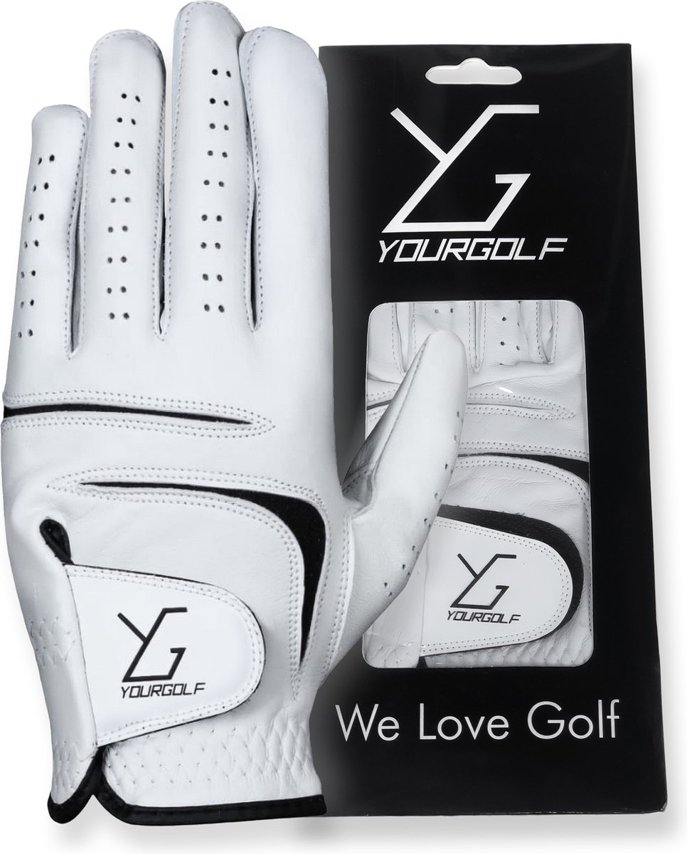 YourGolf Golfhandschoen heren Wit XL - Golf - Sport Accessoires - Golfhandschoen Volwassenen - Golfhandschoenen