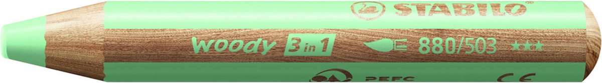 STABILO Woody 3in1 - Pastel Groen
