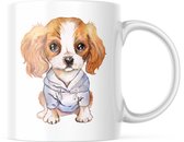 Mug avec aquarelle : Cocker spaniel anglais | Chiens Tasse | Cadeaux drôles | Mug drôle | Tasse de café | Gobelet à café | Tasse à thé | Tasse de thé