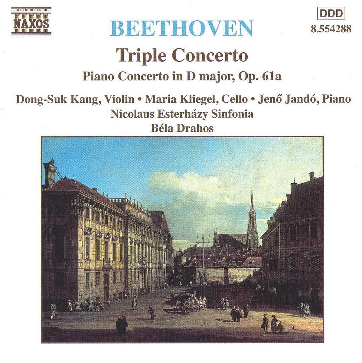 Triple Concerto - Ludwig van Beethoven - Dong-Suk Kang, Maria Kliegel, Jenõ Jandó, Nicolaus Esterházy Sinfonia o.l.v. Béla Drahos