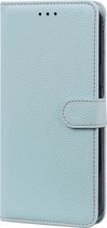 Hoesje geschikt voor Samsung Galaxy A51 - Bookcase - Koord - Pasjeshouder - Portemonnee - Camerabescherming - Kunstleer - Lichtgrijs
