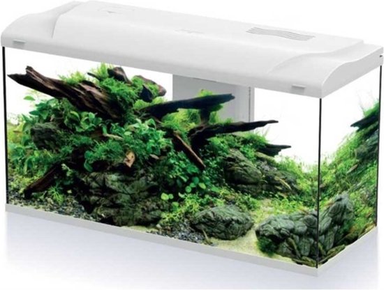 HS Aqua Aquarium Platy Bio 110 LED Wit | bol