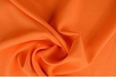 15 meter texture stof - Oranje - 100% polyester