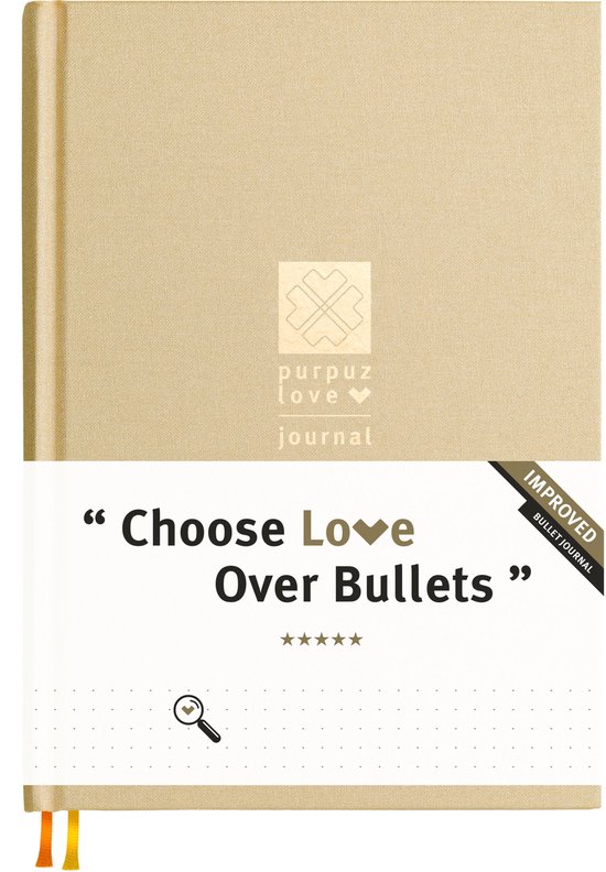 Purpuz Bullet Journal Notitieboek A5 – 140gms – 12 Kleuren