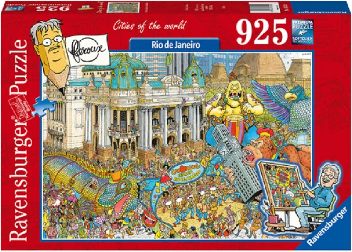 Puzzle Ravensburger Fleroux Rio de Janeiro - puzzle - 925 pièces | bol.com