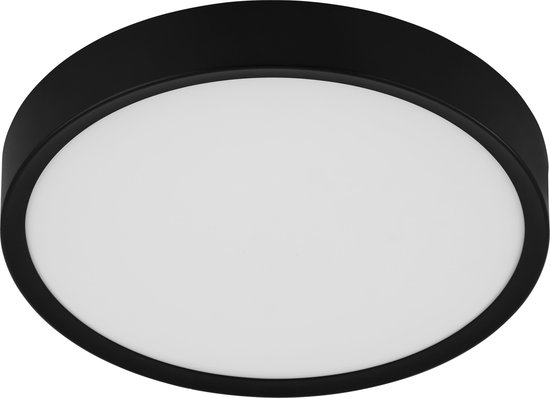 EGLO Musurita Plafondlamp - LED - Ø 34 cm - Zwart/Wit