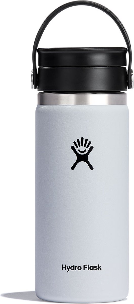 Hydro Flask Wide Flex Sip Lid Koffiebeker (473 ml) - White