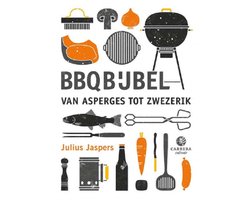 Omslag van BBQBijbel Julius Jaspers (Softcover / Paperback)