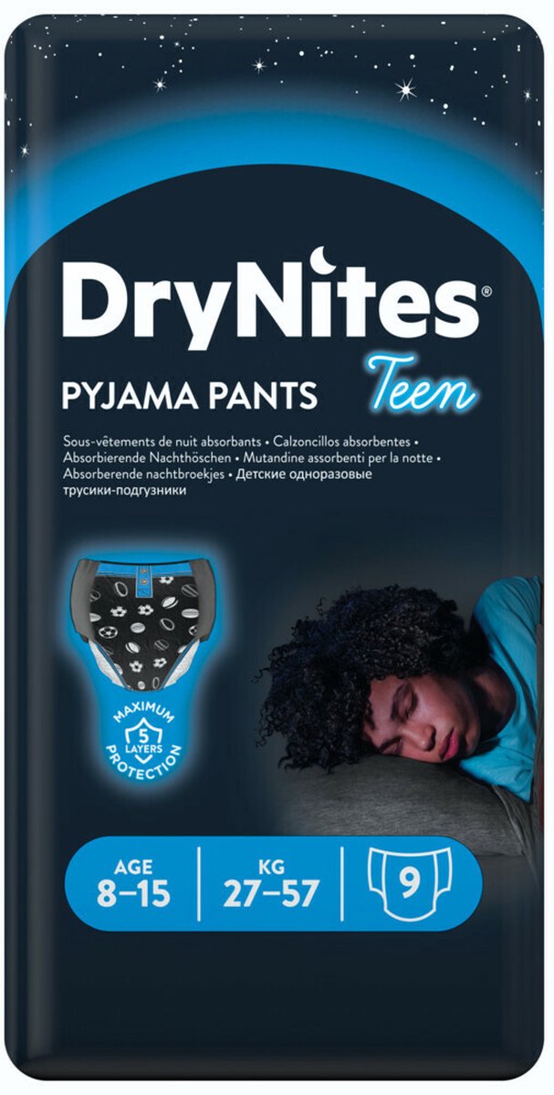 Goedkoopste DryNites® 8-15 jongen 10 stuks