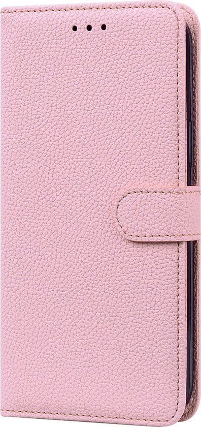Book case Samsung Galaxy S21 Plus avec Protection appareil photo - Simili cuir - Porte-cartes - Cordon - Samsung Galaxy S21 Plus - Rose