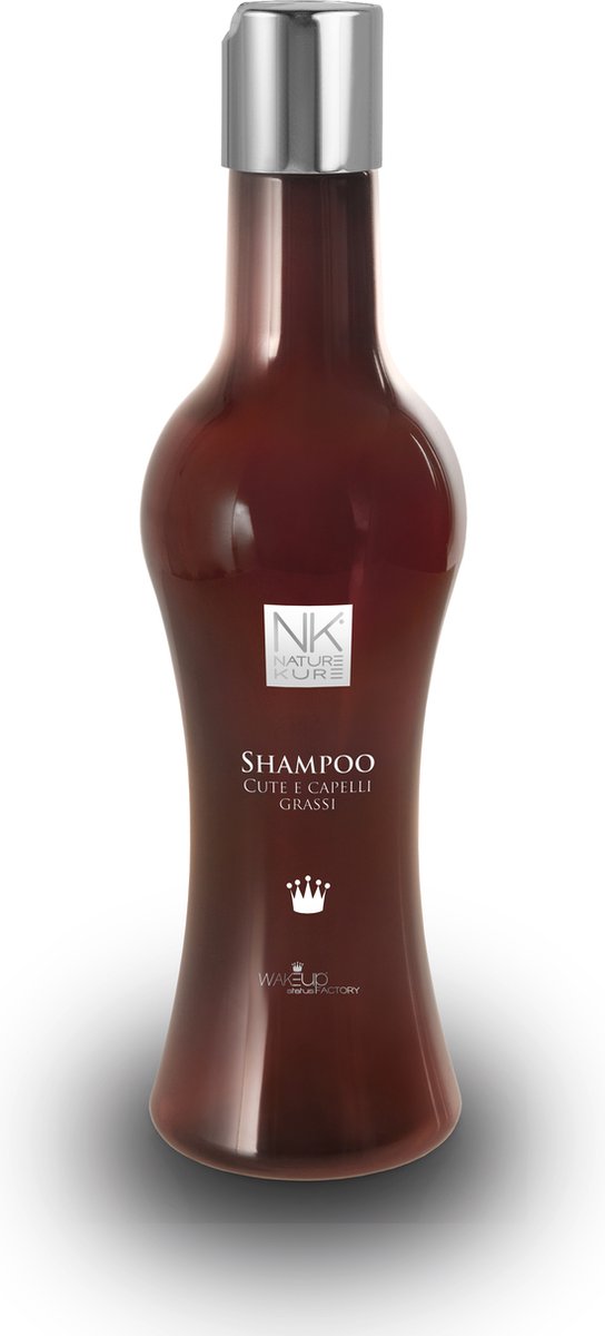 Shampoo voor vet haar Nature Kure - 250ml - Desinfecteert en kalmeert de huid diep, vermindert irritatie - zonder sulfaten (SLS), parabenen, allergenen, nikkel en Dietanolamine