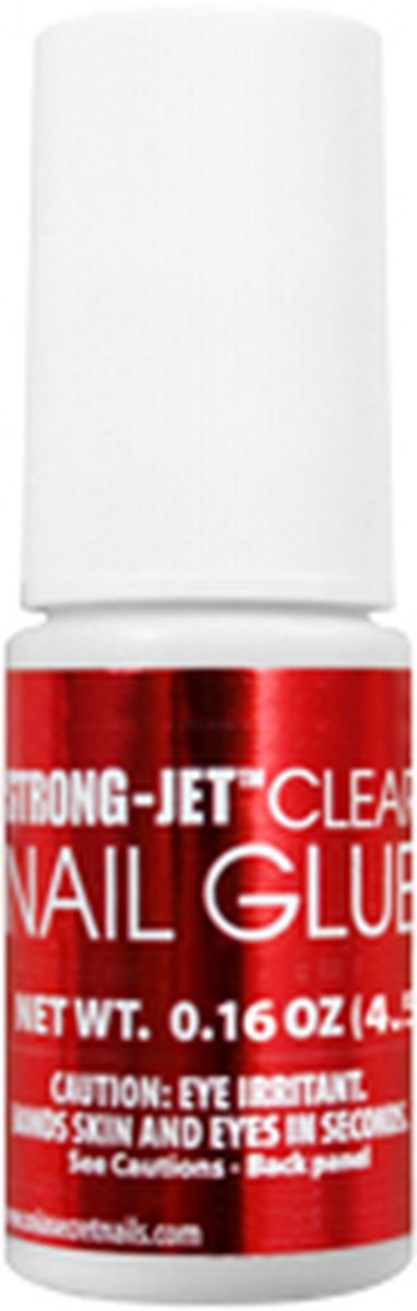 Strong-Jet Transparante Nagellijm 5ML - Kwastje - Mia Secret