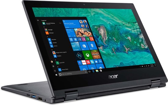 Acer Spin 1 SP111-33-P2BF N5030 Hybride (2-in-1) 29,5 cm (11.6") Touchscreen HD Intel® Pentium® Silver 4 GB LPDDR4-SDRAM 128 GB Flash Wi-Fi 5 (802.11ac) Windows 11 Home in S mode Zwart
