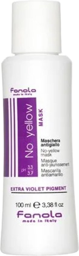 Fanola No Yellow Haarmasker - 100 ml