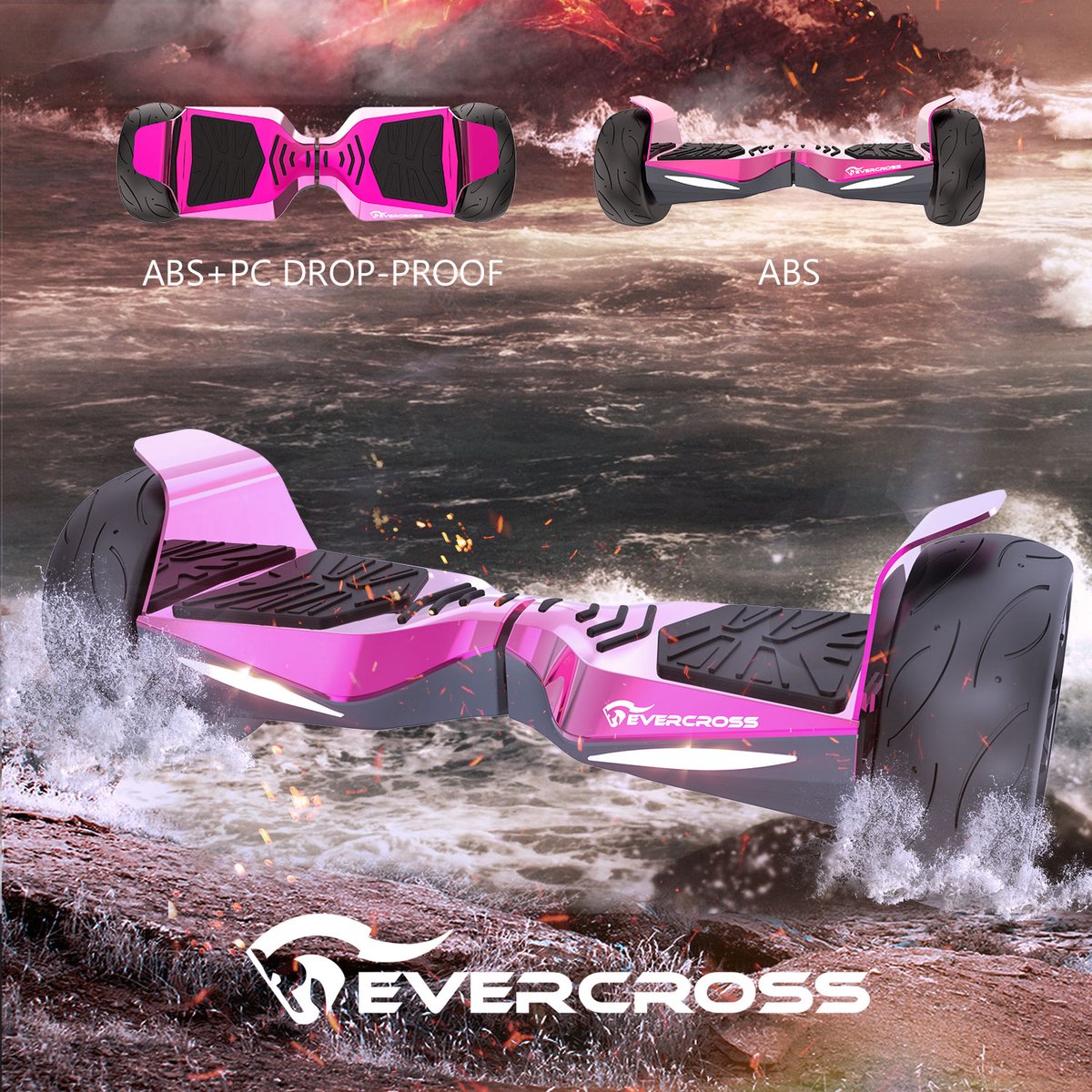 Evercross EV5 Hoverboard Roze