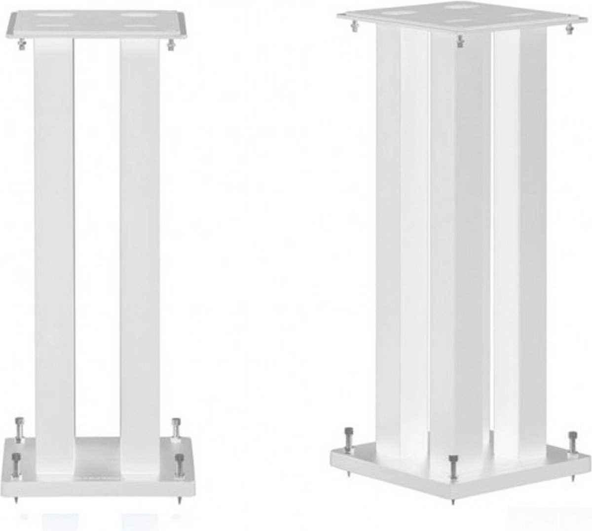 NorStone Stylum Square wit zijdeglans Speaker standaard