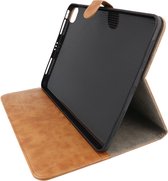 Book Case Tablet Cover pour iPad Pro 11 2021 - 2020 - 2018 - iPad Air 5 2022 - iPad Air 4 2020 - Marron