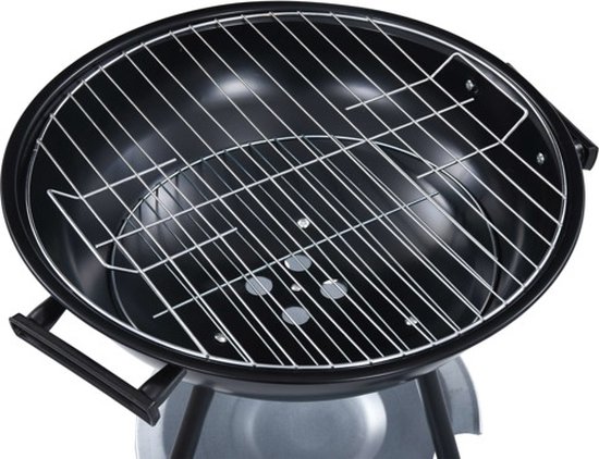 vidaXL Kogelbarbecue houtskool met wieltjes XXL 44 cm van Merkloos — afbeelding 3