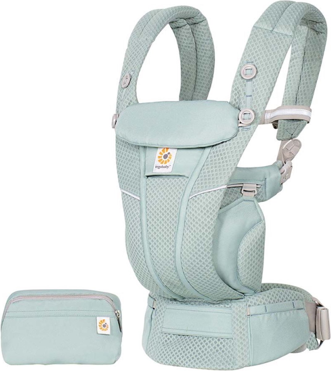 Ergobaby draagzak Omni Breeze Sage Green draagzak baby ergonomisch voor baby en... bol
