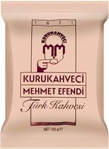 Turkse Koffie Kurukahveci Mehmet Efendi 100 gr. - Gemalen Koffie - Turkish Coffee - Türk Kahvesi - Turk Kahvesi