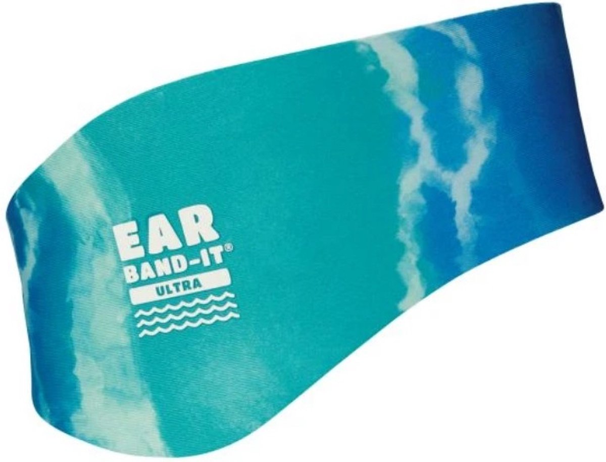 Goedkoopste Neopreen oorbel-it maat SMALL - Tie & Dye Blauw
