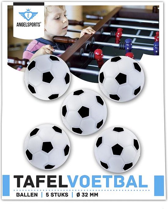 TABLE FOOTBALL BALLS TRADITIONAL COLOURS - DIAMETER 3,4 CM - Longfield