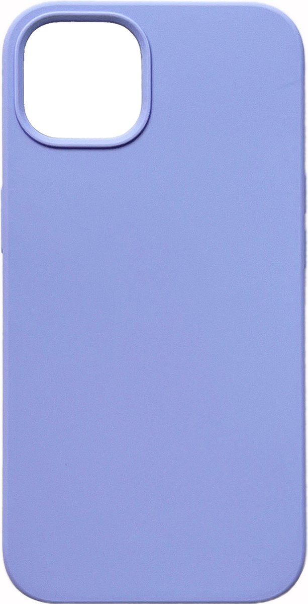Casemania Hoesje Geschikt voor Apple iPhone 12/12 Pro - Lila - Liquid Siliconen Back Cover