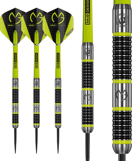 Winmau Michael van Gerwen Aspire 80% - Dartpijlen van Merkloos — afbeelding 2