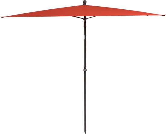 Florabest Balkon Parasol 210 x 140cm Terracotta