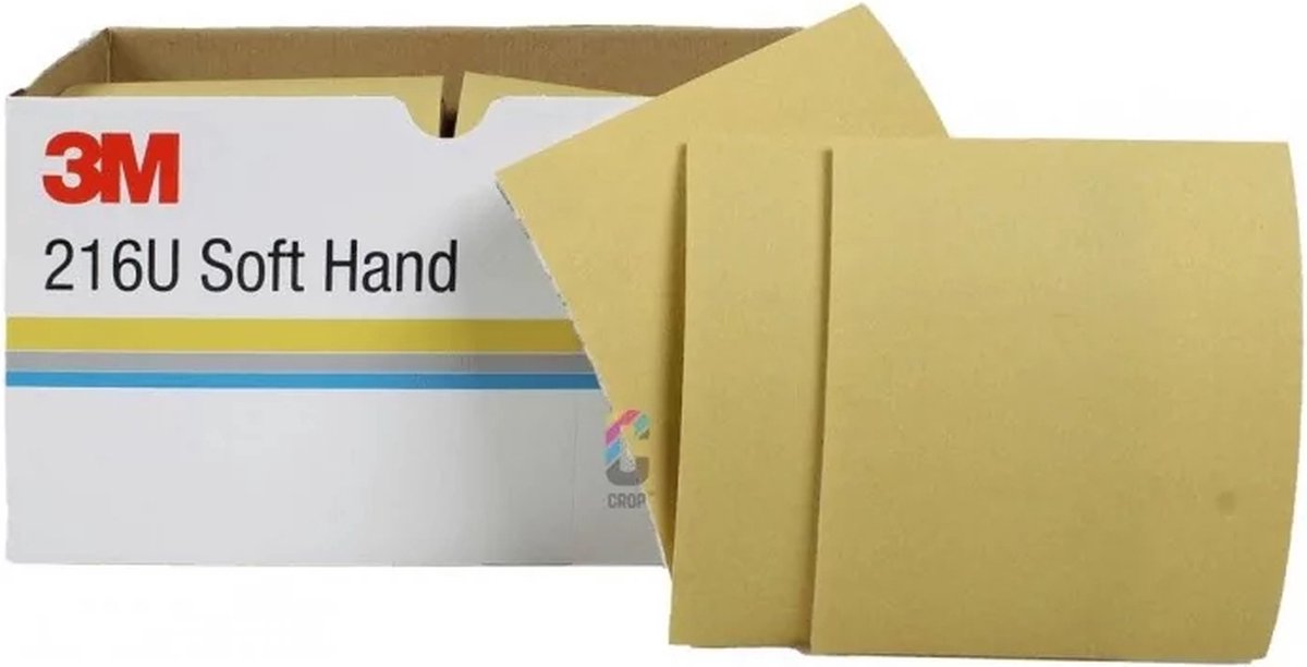 3M 60546 - 216U Soft Handschuurpapier P400 - per doos