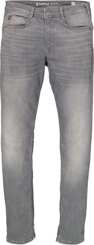 GARCIA Rocko Heren Slim Fit Jeans Gray - Maat W27 X L30
