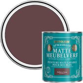 Rust-Oleum Donkerpaars Afwasbaar Matte Meubelverf - Mulberry Straat 750ml