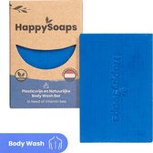 HappySoaps Body Wash Bar - In Need of Vitamin Sea - Een Vleugje Zon, Zee & Stand - 100% Plasticvrij, Vegan & Diervriendelijk - 100gr