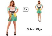 2x Schort Olga one size - Bier feest oktoberfest carnaval