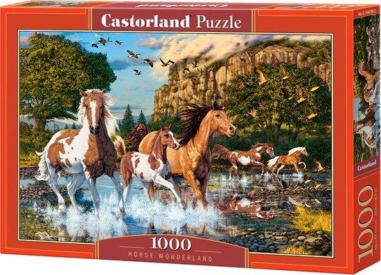 Castorland C-104789-2 puzzle Jeu de puzzle 1000 pièce(s) Animaux