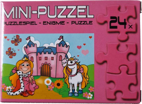 Mini Puzzel - Prinsessen