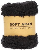 Budgetyarn Soft Aran 100 Black