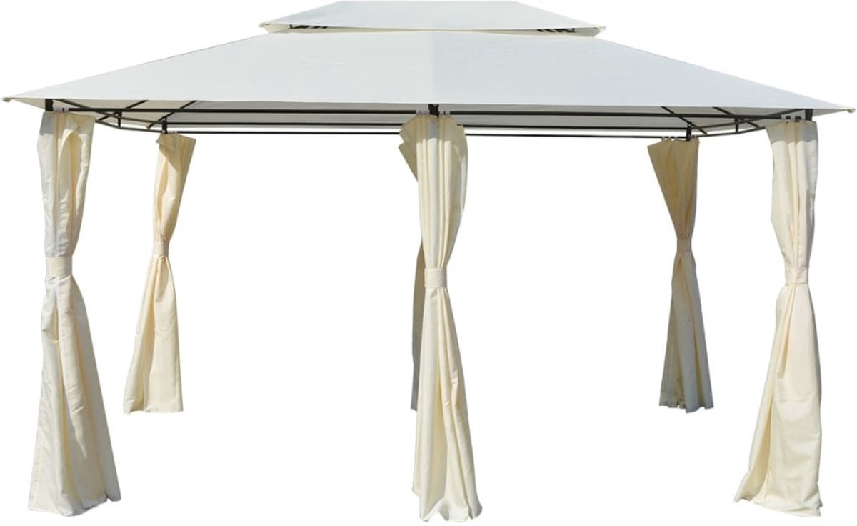 Zwaar uitgevoerde transparante zeilgordijnen met doorvoertules, transparante zijpanelen voor pergola, veranda, terras, tuinhuisje, weerbestendig en scheurvast, 2 x 2,2 m