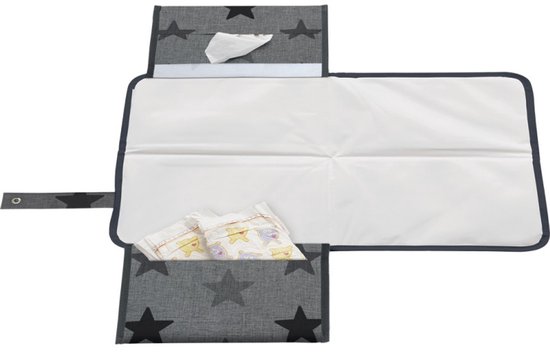 Dooky 3 in 1 Changing Pack Verschonings matje Grey Stars van Dooky — afbeelding 4