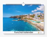 Funchal kalender XL 42 x 29.7 cm | Verjaardagskalender Funchal | Verjaardagskalender Volwassenen