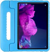Case2go - Étui pour tablette adapté à Lenovo Tab P11 - 11 pouces - Étui antichoc avec poignée - Blauw clair