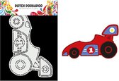Dutch Doobadoo - Card Art - Race Car - 470.784.013