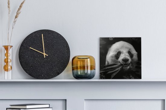 Canvas schilderij 20x20 cm - Wanddecoratie Dieren - Panda - Jungle - Muurdecoratie woonkamer - Slaapkamer decoratie - Kamer accessoires - Schilderijen op canvas