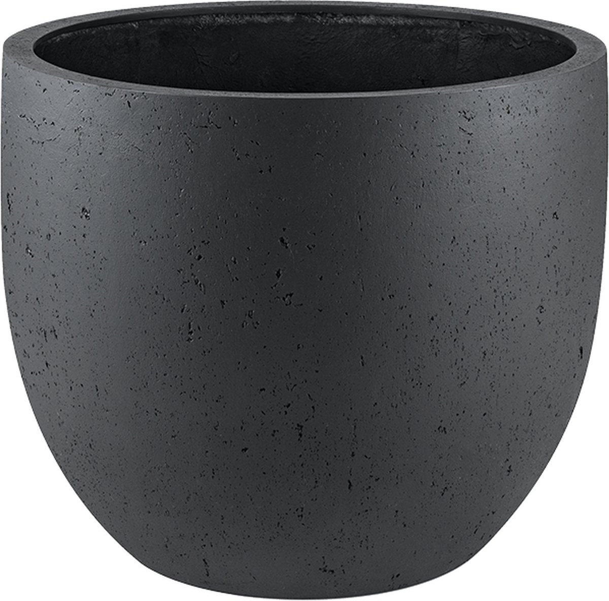 Grigio New Egg Pot Anthracite-Concrete S 36x31