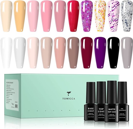 Gel Polish , Nagellak Set , nagel cosmetica