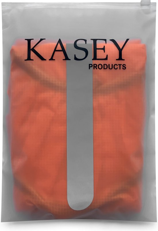 Kasey Products - Sac à dos Rain Cover - Housse de pluie réfléchissante - 40 à 50 litres - L - Oranje