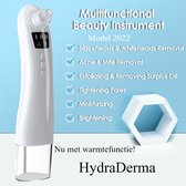 HydraDerma® - Dieptereiniger voor je gezicht - Verwijder oneffenheden én verzorg je huid in 1 - Mee eters Verwijderen - Puistjes Verwijderen - Poriënreiniger - Skin care - Warmte Functie