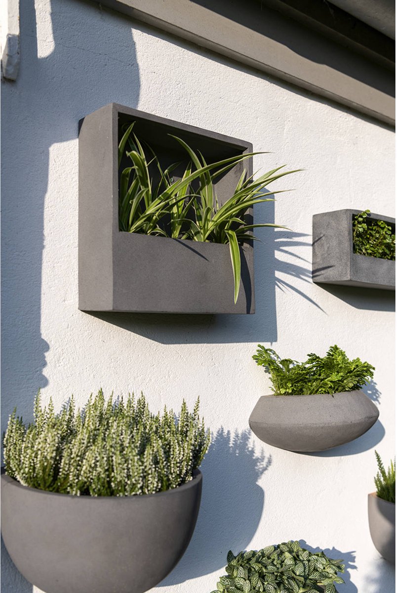 Wand bloempot van Naturn Living Muur bloempot Wanddecoratie planten Plantenbak