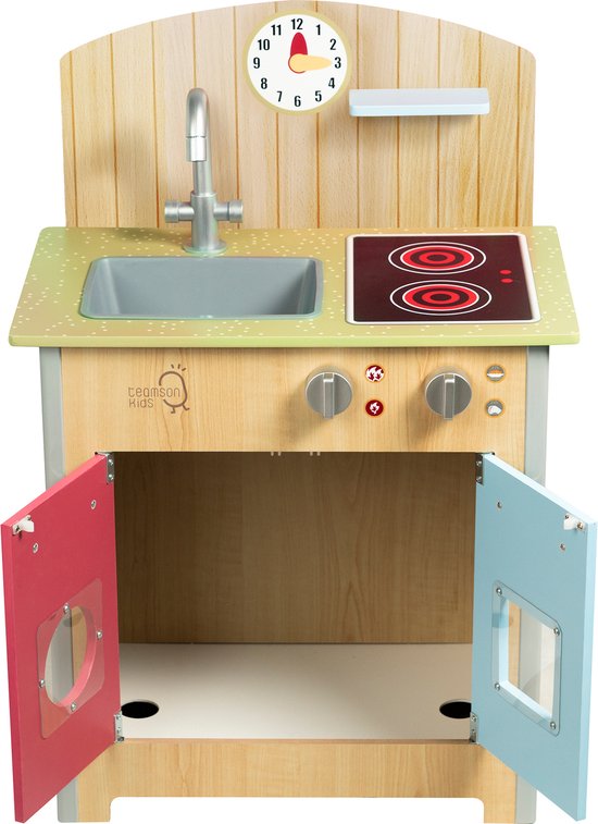 Teamson Kids Klassiek Houten Speelkeuken - Kinderspeelgoed - Rollenspel Speelgoed - Hout van Teamson Kids — afbeelding 2